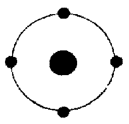 Crop circle with so-called satellite circles