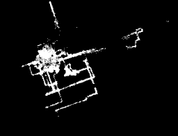 Photomicrograph (of hollow tubes in a diamond