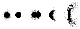 Computer simulation of proto-Mercury being stripped of its lighter, outer crust by a collision