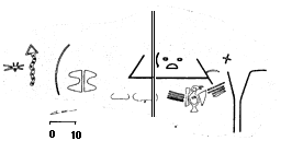 Santa Valley geoglyphs from Peru