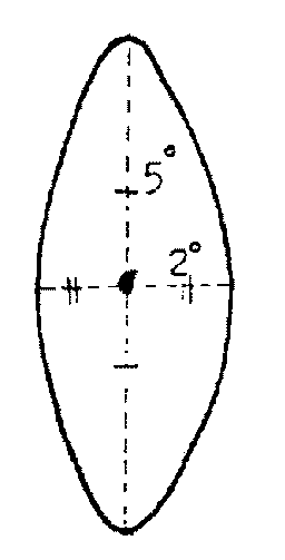 Original drawing of the halo of Hissink, observed at Leiden