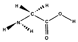 Structure of the amino acid glycine